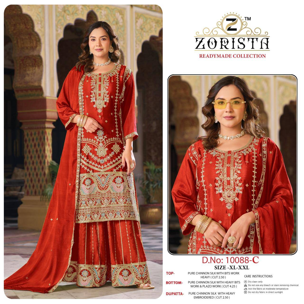 Zorista 10080-A-B-C-D salwar kameez suppliers in Gujarat